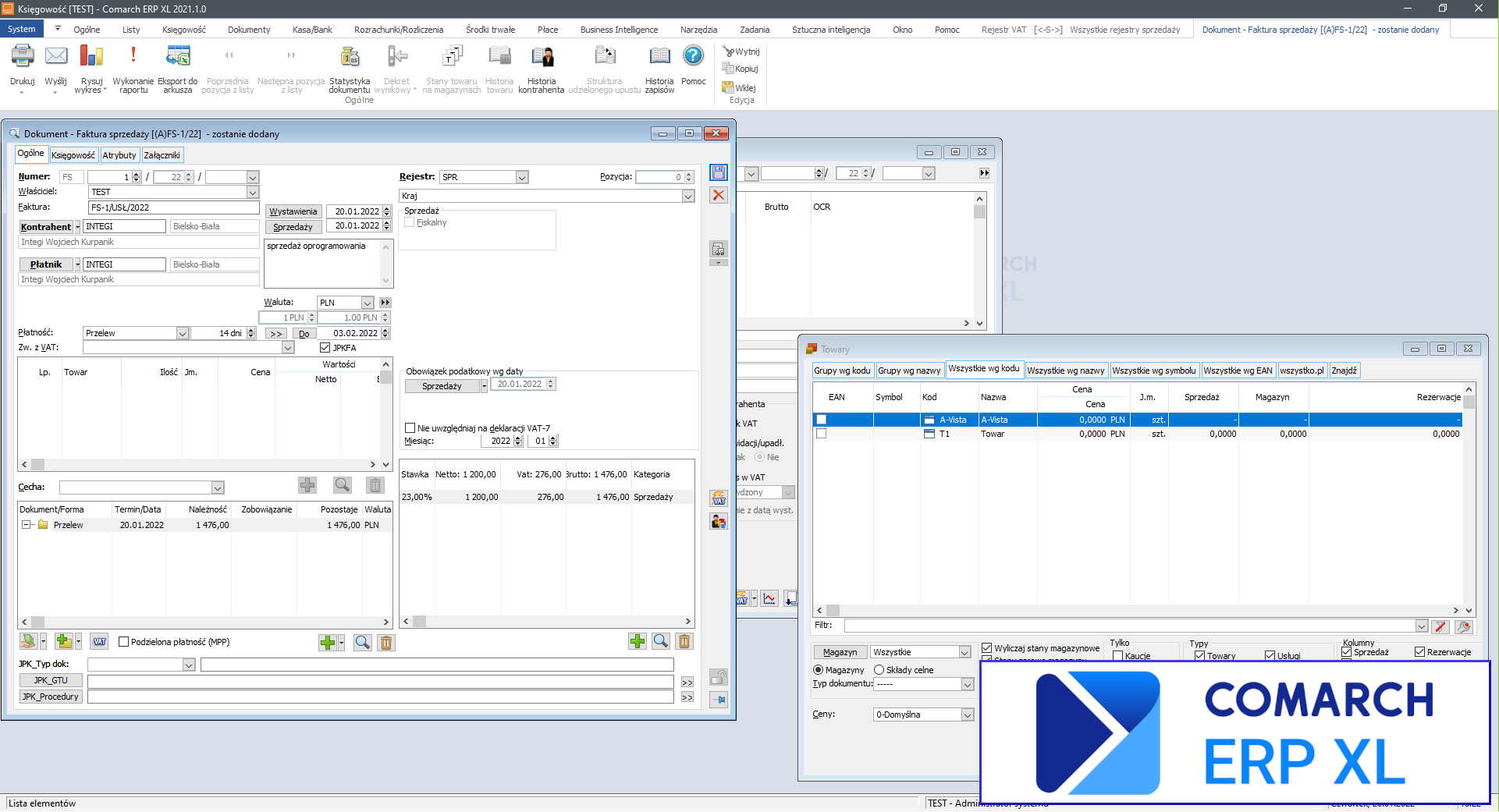 Comarch ERP XL